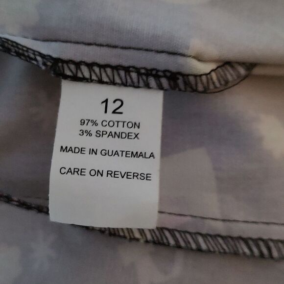 Briggs black stretch  blazer with purses and shoes as the print Sz 12 - Picture 6 of 6